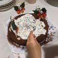 クックO2QI6D☆'s cooksnap of when they made 簡単＊クリスマスのガトーショコラ.
