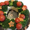 らてて's cooksnap of when they made マッシュポテトのリースサラダ.