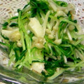ぽんぷー's cooksnap of when they made 水菜とえのきの簡単おひたし.