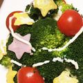 ゆうとママ❤︎'s cooksnap of when they made ブロッコリーで作る簡単クリスマスツリー.