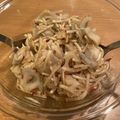 Komeusa's cooksnap of when they made 大根、れんこん、里芋の梅サラダ.