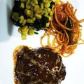 nonopeko's cooksnap of when they made 簡単！デミグラス缶で！煮込みハンバーグ.
