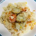 リクママ0505's cooksnap of when they made 炊飯器で超簡単♡シーフードピラフ.