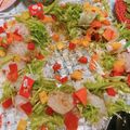あちゃママ♡'s cooksnap of when they made クリスマスに♬リースカルパッチョ.