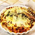 ダッフィーニーうに's cooksnap of when they made 簡単・熱々！ミートソースのパスタグラタン.