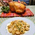 Miella's cooksnap of when they made ホタテのジェノベーゼムニエル.