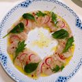 sallyママ's cooksnap of when they made 簡単レモンソースdeホタテのカルパッチョ.