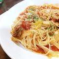 ウッシー母's cooksnap of when they made スープもパスタも美味しい トマトスープ.