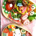 ☆ミルミル's cooksnap of when they made キャラ弁☆スヌーピーサンタのクリスマス.