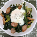 けんよこ's cooksnap of when they made ほうれん草の巣ごもり卵.