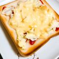 ひぃたろぉ～♪'s cooksnap of when they made ♪簡単キャベツチーズケチャップトースト.