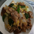 M130018's cooksnap of when they made 豚肉と白菜と長ネギ炒め.