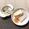 sAix59's cooksnap of when they made ツナキャベツトースト〈1歳～幼児食〉朝食.
