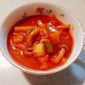 ♡ここはな♡'s cooksnap of when they made 野菜ジュースでお手軽ミネストローネ.