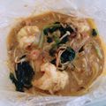 もリじゅん's cooksnap of when they made 海老とほうれん草のトマトクリームパスタ.