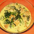 神風＊'s cooksnap of when they made 簡単！チキン＆ほうれん草のクリーム煮！.