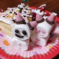 クックE04FUY☆'s cooksnap of when they made 簡単で可愛い！マシュマロ雪だるま2015.