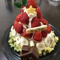 クック1EJGJ0☆'s cooksnap of when they made クリスマスに♪苺ツリーケーキの作り方.
