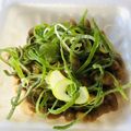 azbjbn's cooksnap of when they made 毎日の納豆●生姜プラスのネギたっぷり納豆.