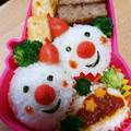 のぶとまと's cooksnap of when they made キャラ弁＊簡単♪クリスマス雪だるま弁当.