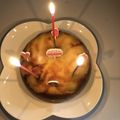 yumisally's cooksnap of when they made 炊飯器で作る簡単アップルケーキ♬.