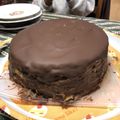 クックIR90LA☆'s cooksnap of when they made ピスタチオとチョコレートムースのケーキ.
