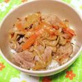 なっらー's cooksnap of when they made 豚の味噌しょうが焼き丼.