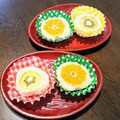 sayacarta's cooksnap of when they made みかん大福・キウイ大福.