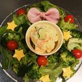 nontan0201's cooksnap of when they made クリスマス リースサラダ.