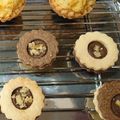 yuゆあままmama's cooksnap of when they made クリスマスにも☆チョコサンドクッキー.