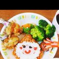 saochan77's cooksnap of when they made 卵アレルギーの子供のクリスマス献立.