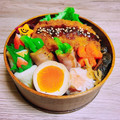 のんべぇヒロ's cooksnap of when they made ☆高校生娘のお弁当☆268.