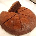 むらさきーぬ's cooksnap of when they made ★フライパンdeガトーショコラ★.