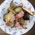 ☆まるゆこ☆'s cooksnap of when they made 簡単茄子ベーコンしいたけのコンソメ炒め.