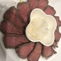 食いしん坊ナース♥'s cooksnap of when they made しっとりローストビーフ。ワサビとポン酢で.
