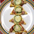 ゆかきち♡'s cooksnap of when they made 食パンで簡単！クリスマスツリーピザ.