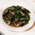 nana_tenjo's cooksnap of when they made ちぢみ菜の炒め物.