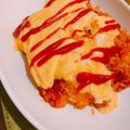 ONE★MAYU★'s cooksnap of when they made ☆レトロ☆昭和の喫茶店のオムライス☆.