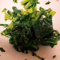 グラターイ's cooksnap of when they made ダシダとごま油だけ！春菊のナムル.