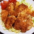 モモファム's cooksnap of when they made 簡単！鶏胸肉やわらかい♪クリスマスの夕食.