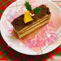 らんまる2000's cooksnap of when they made オレンジチョコ❀モンブランショートケーキ.