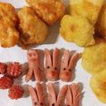 クッキングかぁ♡'s cooksnap of when they made ウインナー飾り切り★赤鼻のトナカイさん♪.