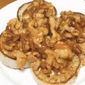 vabochan's cooksnap of when they made 甘辛こってりマヨ焼◎焼肉乗せ大根ステーキ.