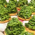 クックBTAU1W☆'s cooksnap of when they made カナッペ風　スイートポテトモンブラン.