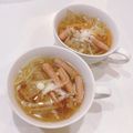 ゆにこーん☆'s cooksnap of when they made 朝食に♥レンチン♡身体温まる野菜スープ♪.