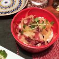 ぱんだ食堂★'s cooksnap of when they made だれでも簡単！たこのカルパッチョ.