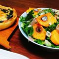 kk0627's cooksnap of when they made 生ハムと柿・ブルーチーズのサラダ.