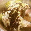 bonnet's cooksnap of when they made 豚バラ肉と白菜の塩こんぶミルフィーユ鍋.