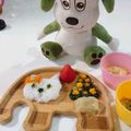 ☆はなちゃん☆☆'s cooksnap of when they made クリスマス離乳食 ポテサラツリー.