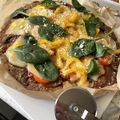aya_welcom's cooksnap of when they made フライパンdeハンバーグピザ☆.